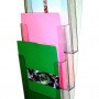 Brochure Holder, Flat Backed/Wall Mounting